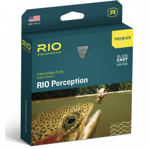 Леска RIO Premier Perception Floating Fly Line WF7F, зелёный/камуфляж в Севастополе