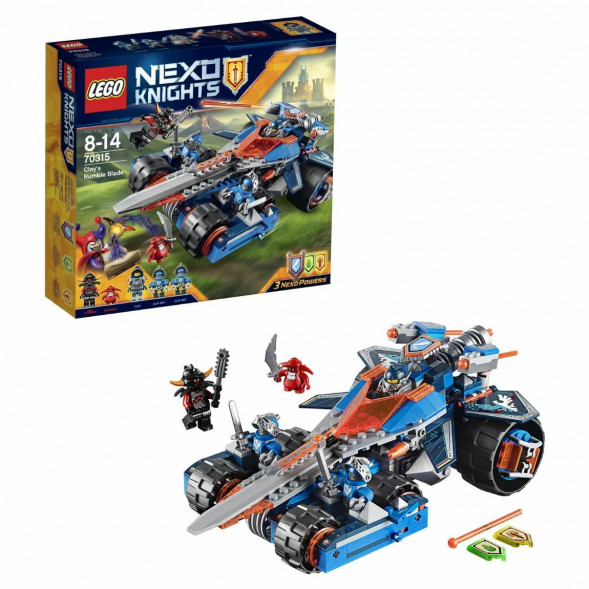 Конструктор LEGO Nexo Knights 70315 Устрашающий разрушитель Клэя в Севастополе