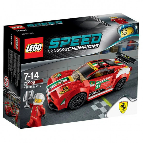 Конструктор LEGO Speed Champions 75908 Феррари 458 Италия GT2 в Севастополе