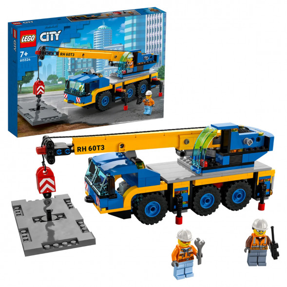 Конструктор LEGO City Great Vehicles 60324 Мобильный кран в Севастополе