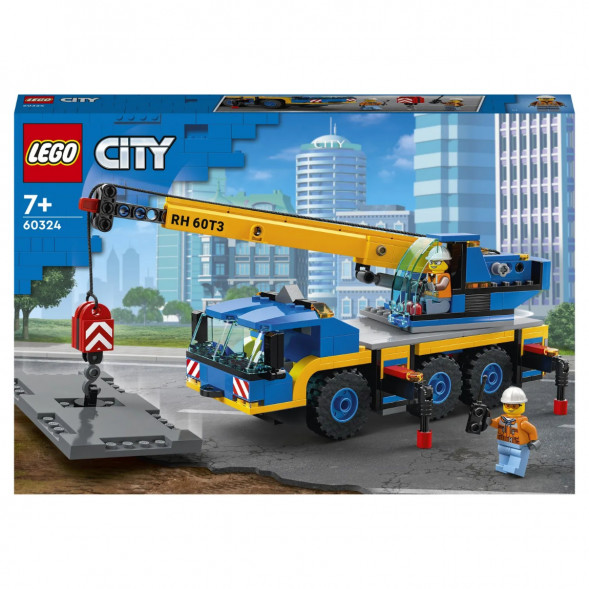 Конструктор LEGO City Great Vehicles 60324 Мобильный кран в Севастополе
