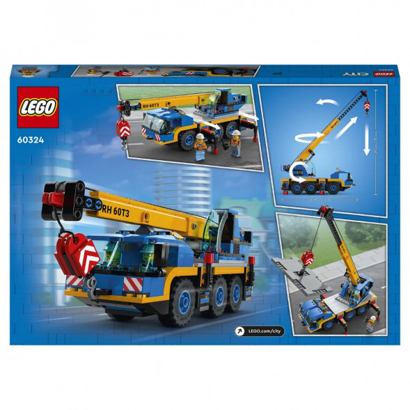 Конструктор LEGO City Great Vehicles 60324 Мобильный кран в Севастополе