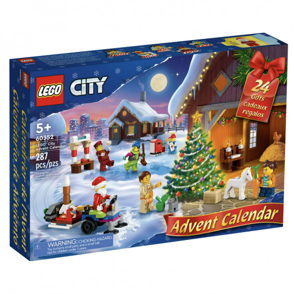 Конструктор LEGO City 60352 Рождественский новогодний календарь 2022 в Севастополе