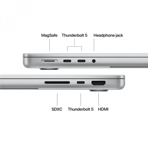 Ноутбук Apple MacBook Pro 14 2026 MJLV4 (M5 Pro 16-Core GPU, 24GB/2TB), Серебристый/Silver в Севастополе