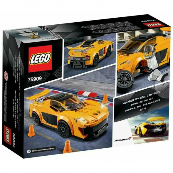 Конструктор LEGO Speed Champions 75909 McLaren P1 в Севастополе