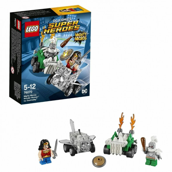 Конструктор LEGO Super Heroes 76070 Mighty Micros: Чудо-женщина против Думсдэя в Севастополе
