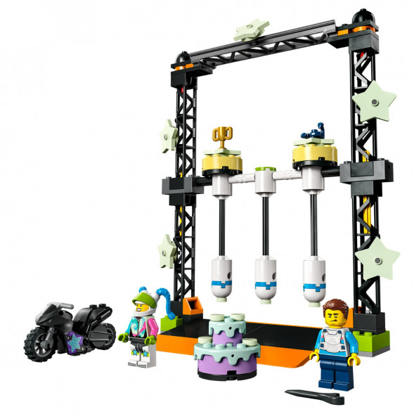 Конструктор LEGO City 60341 Трюковое испытание «Нокдаун» в Севастополе