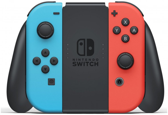 Игровая приставка Nintendo Switch rev.2 32 ГБ, красный/синий в Севастополе