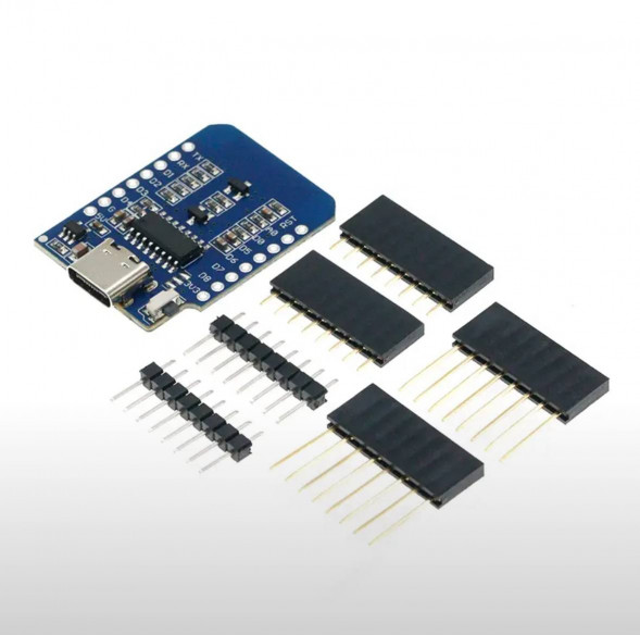 Микроконтроллер Wemos D1 mini ESP8266 с разъемом TYPE-C в Севастополе