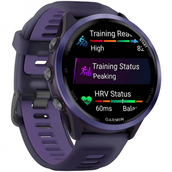 Умные часы Garmin Forerunner 570 47 мм Indigo Aluminium/Translucent Imperial Purple/Indigo 010-02971-02 в Севастополе