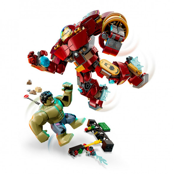 Конструктор LEGO Super Heroes 76343 Легендарная битва Халкбастера против Халка в Севастополе