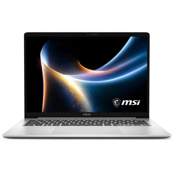 Ноутбук MSI Modern 14S AI+ G3MG-011XRU (14&amp;quot;, OLED, Intel Core Ultra 5 322 2.5ГГц, 6 ядер, 16ГБ DDR5, 512ГБ SSD, Intel Graphics, без ОС), серебристый в Севастополе