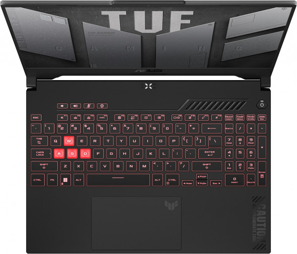 Ноутбук ASUS TUF Gaming 15 FA507NV-LP160 AMD Ryzen 5 7535HS, RAM 16 ГБ, SSD 512 ГБ, NVIDIA GeForce RTX 4060 для ноутбуков (8 Гб), Без системы, (90NR0E85-M00DT0), серый в Севастополе
