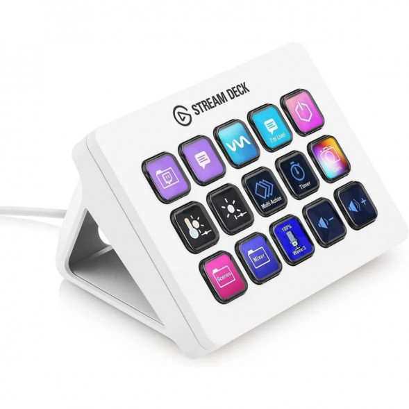 Контроллер Elgato Stream Deck MK.2, белый в Севастополе