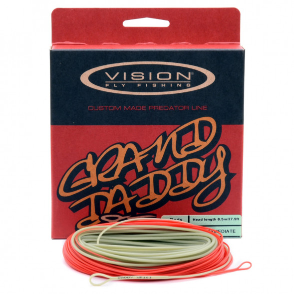 Рыболовный шнур Vision Grand Daddy Rods 10 Intermediate VGD10I в Севастополе