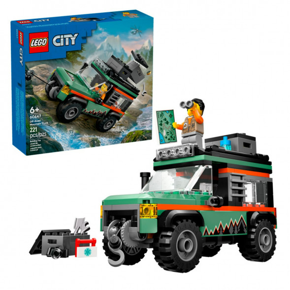Конструктор LEGO City 60447 Внедорожный горный грузовик в Севастополе