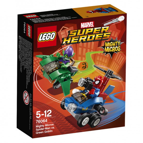 Конструктор LEGO Super Heroes 76064 Человек‑паук против Зелёного Гоблина в Севастополе