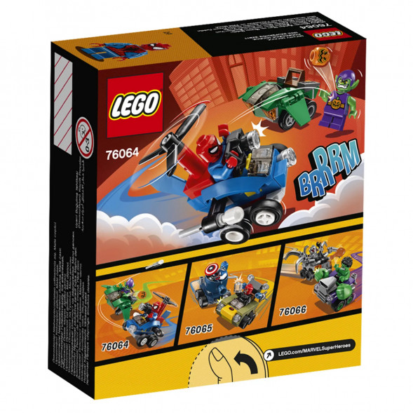 Конструктор LEGO Super Heroes 76064 Человек‑паук против Зелёного Гоблина в Севастополе