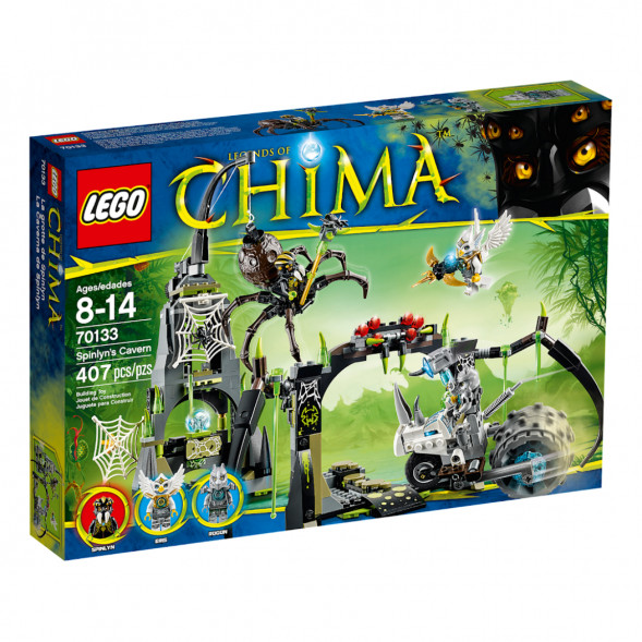 Конструктор LEGO Legends Of Chima 70133 Пещера Спинлина в Севастополе
