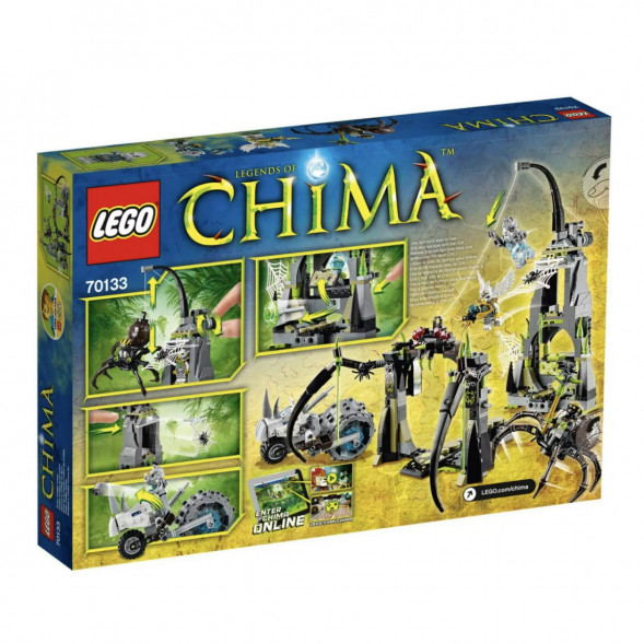 Конструктор LEGO Legends Of Chima 70133 Пещера Спинлина в Севастополе