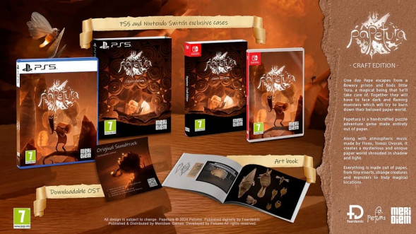 Игра Papetura. Craft Edition [Nintendo Switch, русские субтитры] в Севастополе