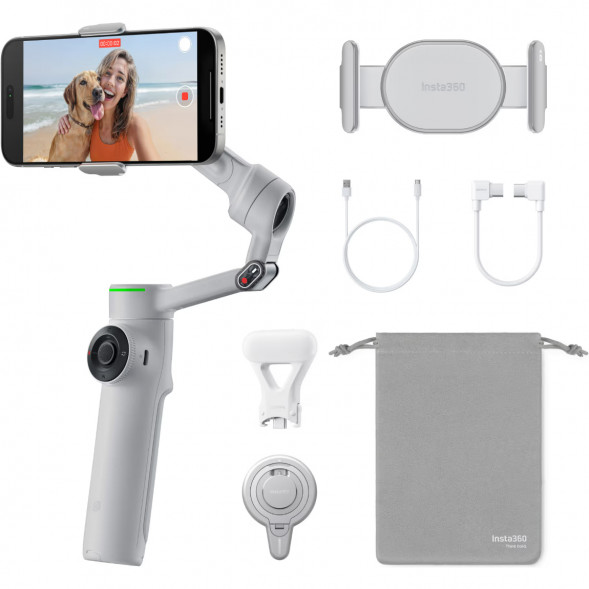 Стабилизатор Insta360 Flow 2 Pro Creator Kit, Stone Gray в Севастополе