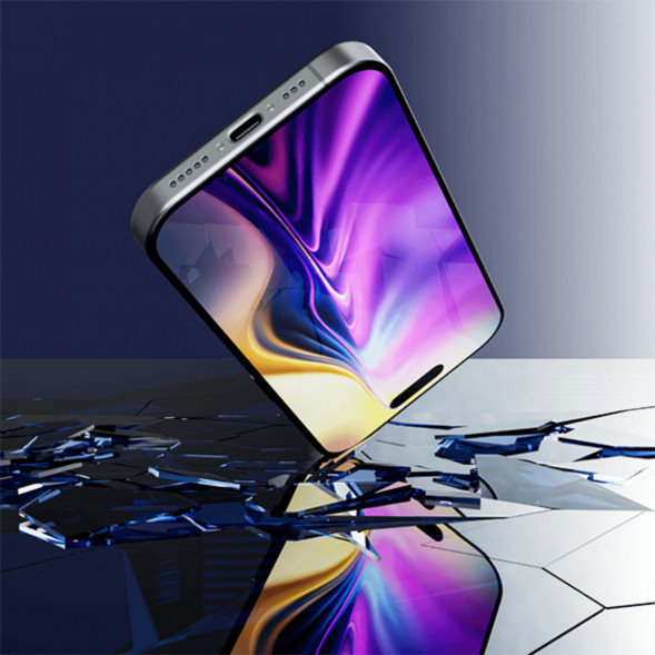 Защитное стекло Blupebble Graphene Rock Series Tempered Glass Screen для iPhone 17Pro Max в Севастополе