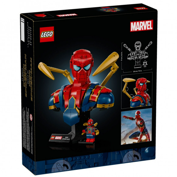 Конструктор LEGO Super Heroes 76326 Бюст Железного Человека-паука в Севастополе