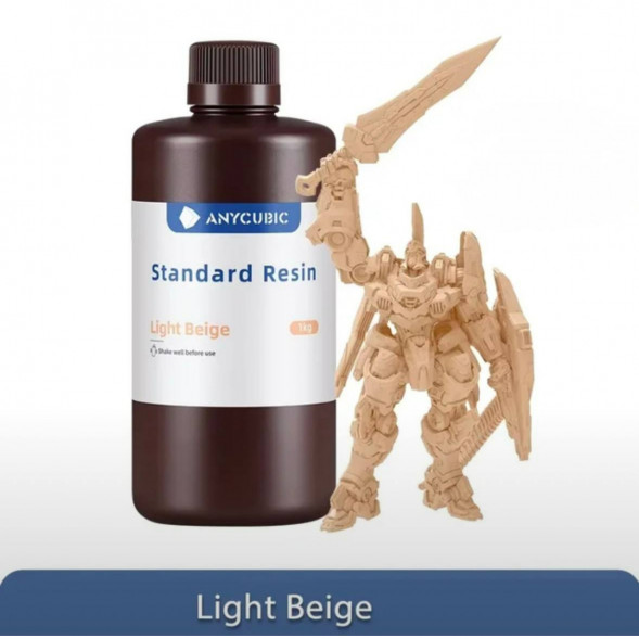 Смола для фотополимерного  принтера Anycubic Standard Resin Light Beige (Бежевый) в Севастополе