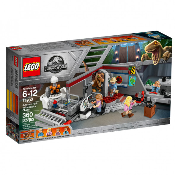 Конструктор LEGO Jurassic World 75932 Охота на рапторов в Парке Юрского Периода в Севастополе