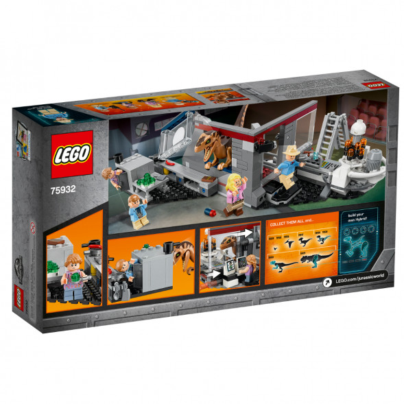 Конструктор LEGO Jurassic World 75932 Охота на рапторов в Парке Юрского Периода в Севастополе