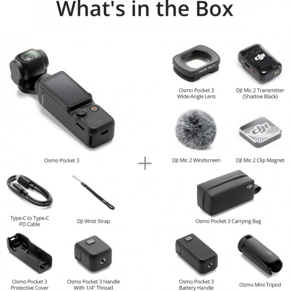 Экшн-камера DJI Osmo Pocket 3 Creator Combo в Севастополе