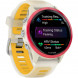Умные часы Garmin Forerunner 570 42 мм Raspberry Aluminium/Translucent Bone/Mango 010-02970-02 в Севастополе