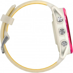 Умные часы Garmin Forerunner 570 42 мм Raspberry Aluminium/Translucent Bone/Mango 010-02970-02