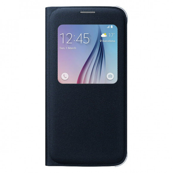 Чехол для Samsung Galaxy S6 S-View Cover (EF-CG920BBE), Black в Севастополе