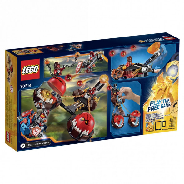Конструктор LEGO Nexo Knights 70314 Безумная колесница Укротителя в Севастополе