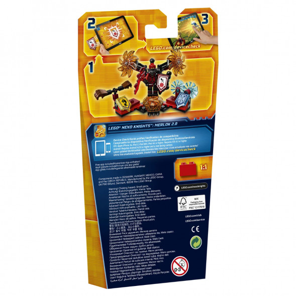 Конструктор LEGO Nexo Knights 70338 Генерал Магмар — Абсолютная сила в Севастополе