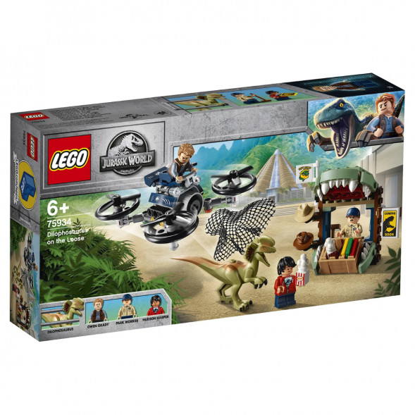 Конструктор LEGO Jurassic World 75934 Побег дилофозавра в Севастополе