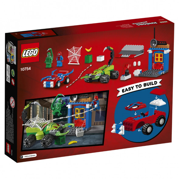 Конструктор LEGO Juniors 10754 Решающий бой Человека-паука против Скорпиона в Севастополе