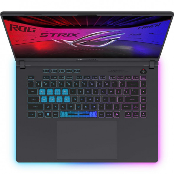 Ноутбук игровой ASUS ROG Strix G16 G615JMR-TS415 (16&amp;quot;, IPS, Intel Core i7-14650HX 2.2ГГц, 16-ядерный, 16ГБ DDR5, 512 ГБ SSD, NVIDIA GeForce RTX 5060 - 8 ГБ, без ОС), серый в Севастополе