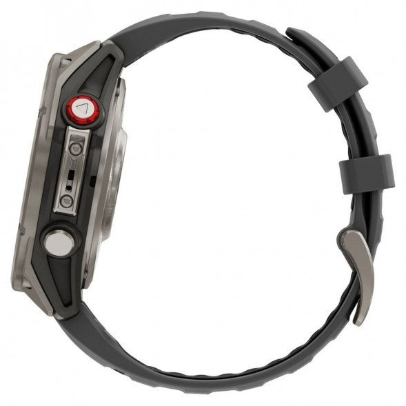 Умные часы Garmin Fenix 8 PRO, 47 мм, AMOLED, Sapphire, Titanium with Graphite/Black Silicone Band 010-03198-10 в Севастополе