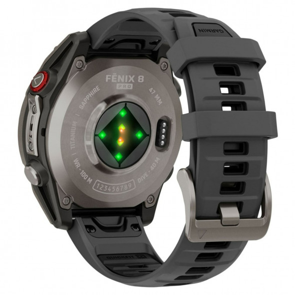 Умные часы Garmin Fenix 8 PRO, 47 мм, AMOLED, Sapphire, Titanium with Graphite/Black Silicone Band 010-03198-10 в Севастополе