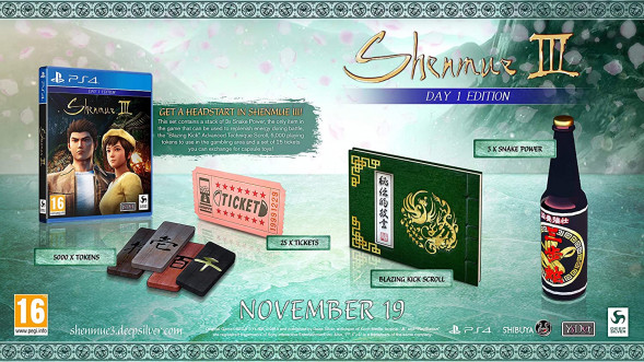 Игра Shenmue III. Day One Edition [PS4, английская версия] в Севастополе