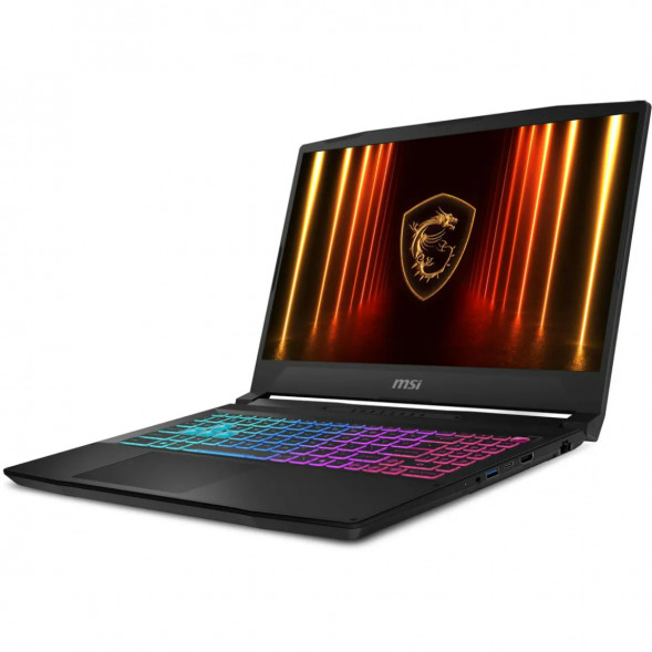 Ноутбук MSI Katana 15 HX B14WFK-1065XRU (15.6&amp;quot;, IPS, Intel Core i5 14450HX 2.4ГГц, 10 ядер, 16ГБ DDR5, 512ГБ SSD, NVIDIA GeForce RTX 5060 - 8 ГБ, FreeDOS), черный в Севастополе