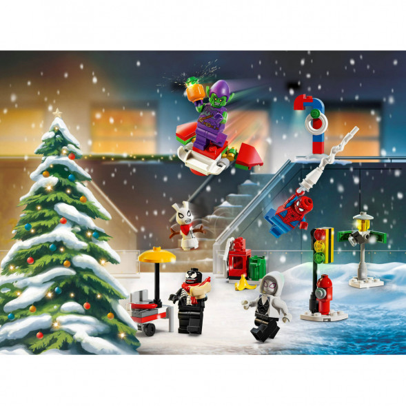 Конструктор LEGO Super Heroes 76293 Новогодний календарь Человек-паук, 2024 в Севастополе