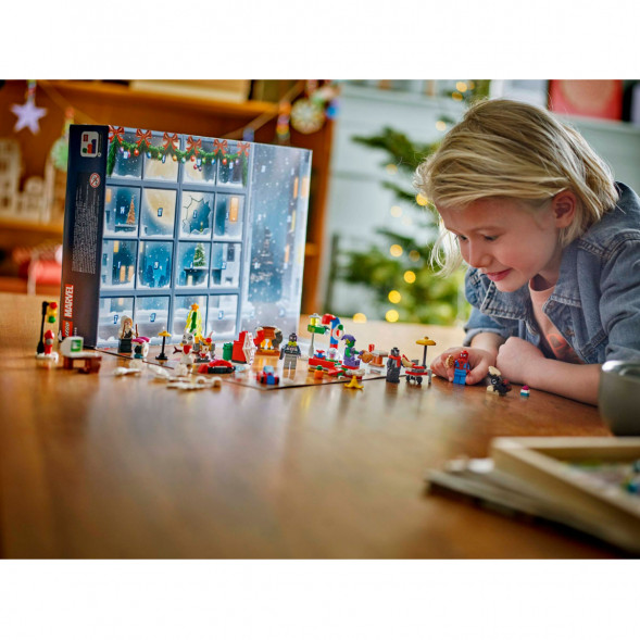 Конструктор LEGO Super Heroes 76293 Новогодний календарь Человек-паук, 2024 в Севастополе