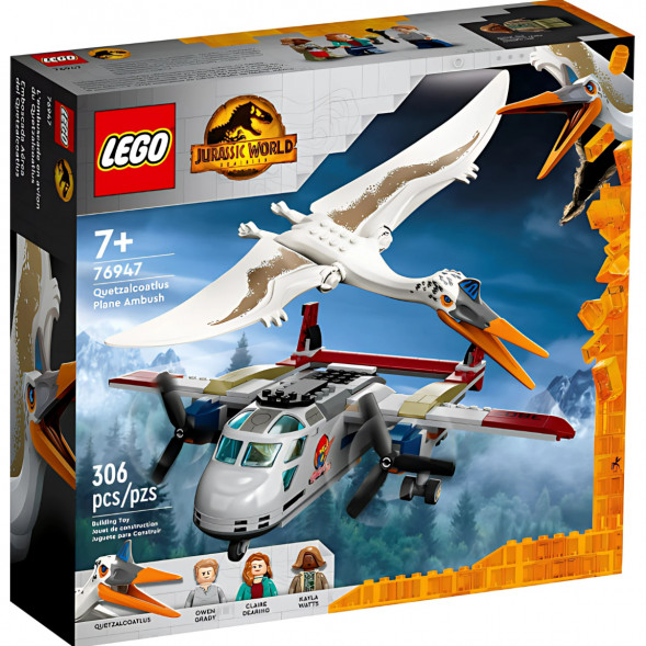 Конструктор LEGO Jurassic World 76947 Кетцалькоатль: нападение на самолёт в Севастополе
