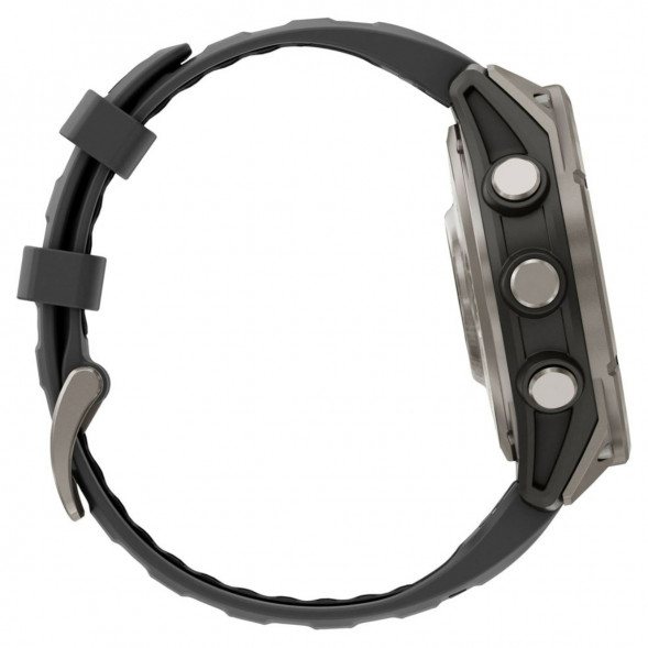 Умные часы Garmin Fenix 8 PRO, 51 мм, AMOLED, Sapphire, Titanium with Graphite/Black Silicone Band 010-03199-10 в Севастополе