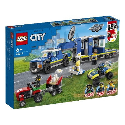 Конструктор LEGO City 60315 Полицейский мобильный командный трейлер в Севастополе