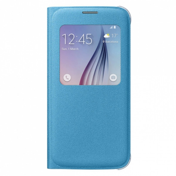 Чехол для Samsung Galaxy S6 S-View Cover (EF-CG920BLE), Blue в Севастополе